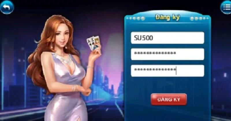 Hướng dẫn đăng ký tài khoản Su500 và tham gia game bài đổi thưởng