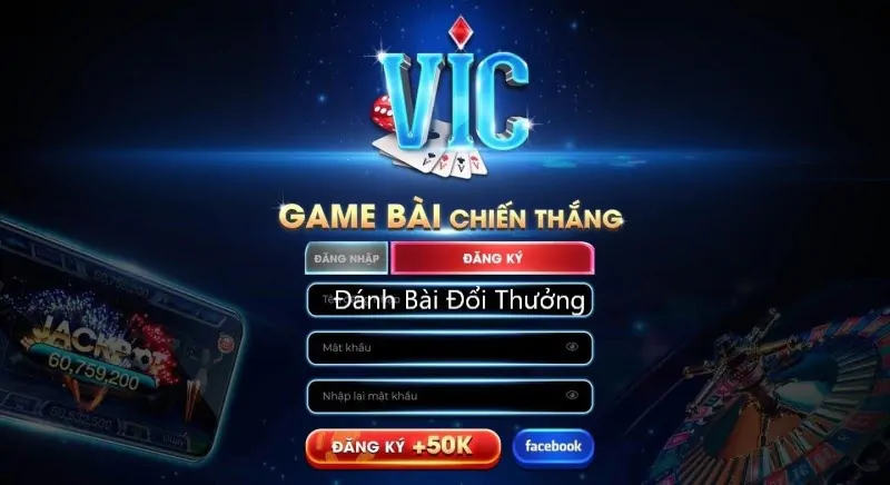 Hướng dẫn đăng ký tài khoản game bài online VIC WIN