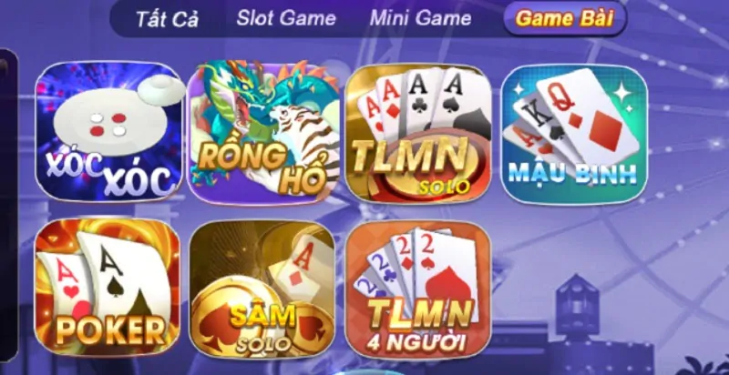 Tìm hiểu game bài đổi thưởng tại SumVip