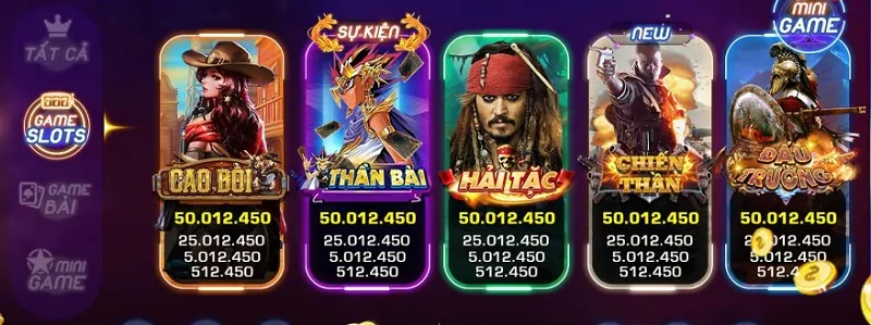  Slots game nổ hũ 